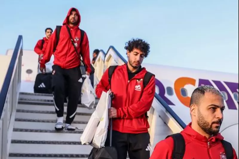 بعد التأهل لربع نهائي دوري أبطال أفريقيا.. بعثة الأهلي تصل القاهرة 